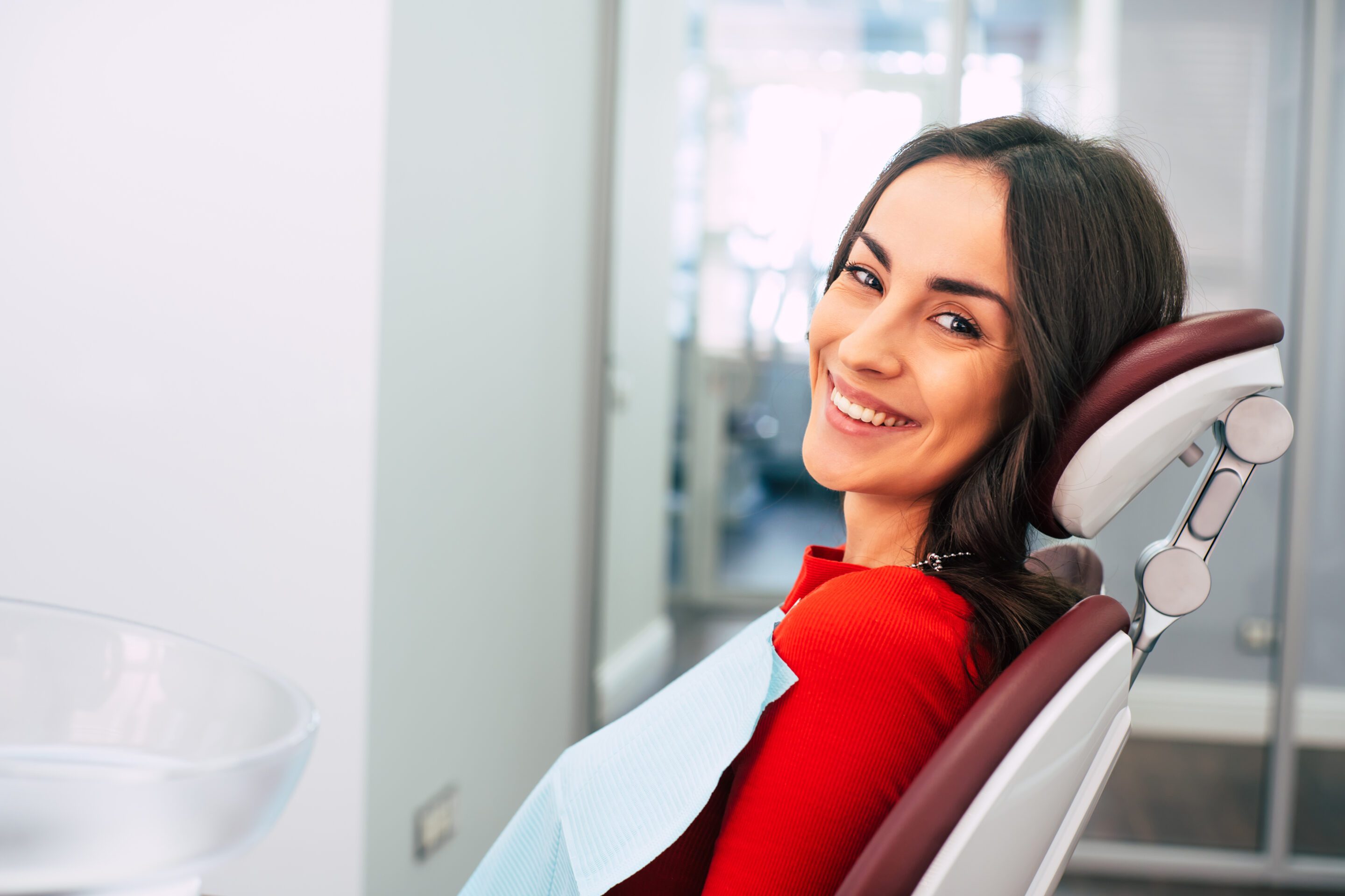 girl dentist smile teeth